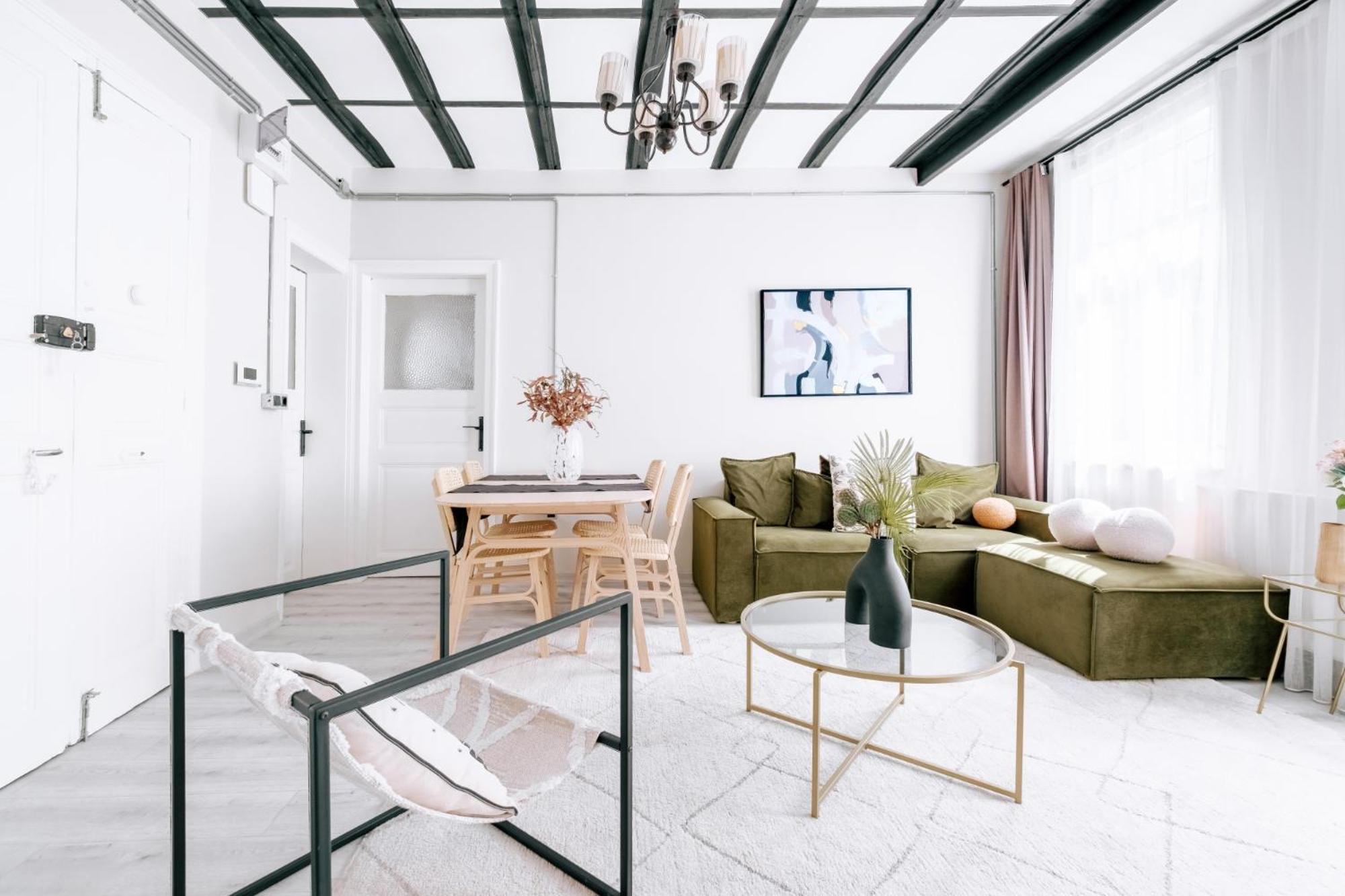 Апартаменты Renovated Modern Flat In Istiklal Avenue Стамбул Экстерьер фото